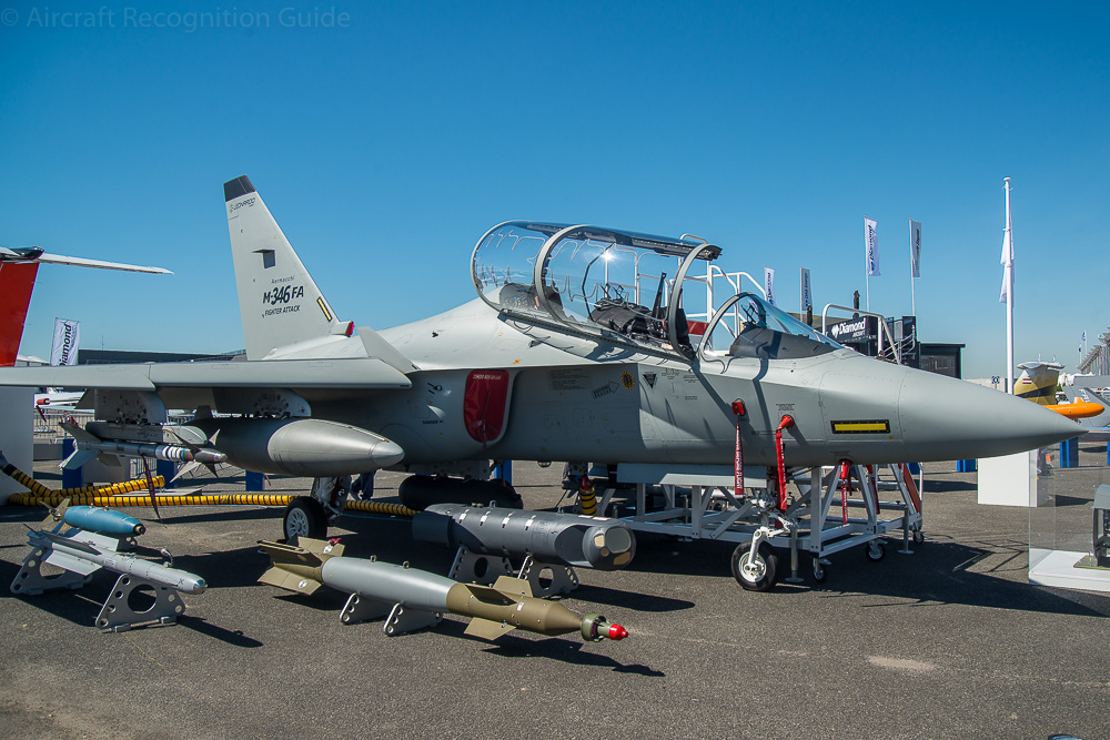 The M346FA has hard points under the wings to store a range of weapons. Image