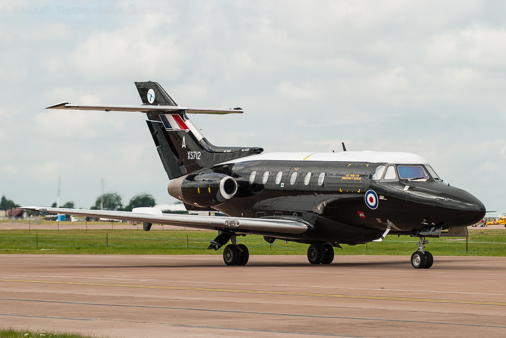 This Dominie T1 has a short fuselage but six cabin windows. Image