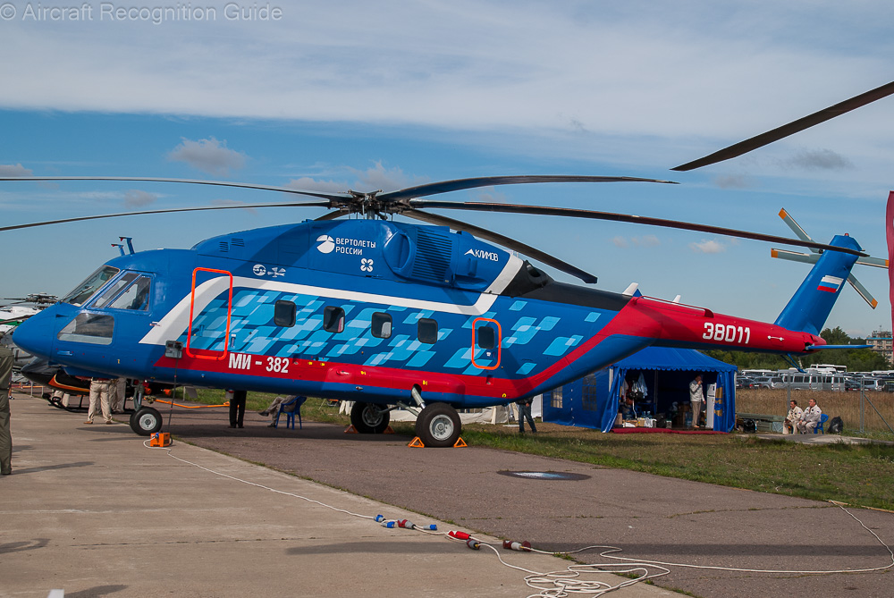 This is the first prototype of the Mi-38, after conversion to Mi-38-2 with Klimov engines. Image