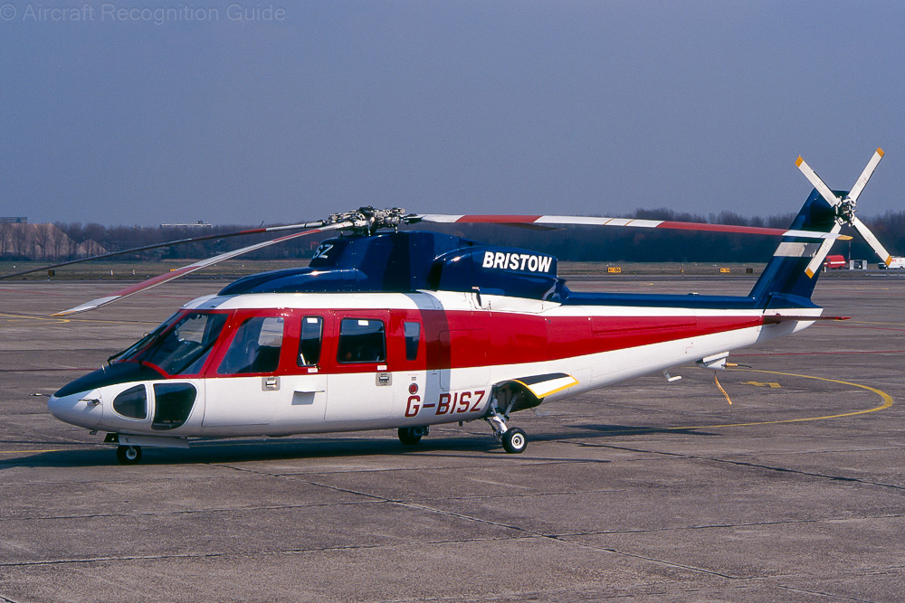Look for the longer nacelles (and exhaust shape) coupled to the original tail and tail boom to recognise the S-76A+ and S-76A++ variants. Image