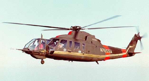 One experimental version of the S-76A is this one with an additional canopy, for the SHADOW programme. (photo: US Army/Wikimedia) Image